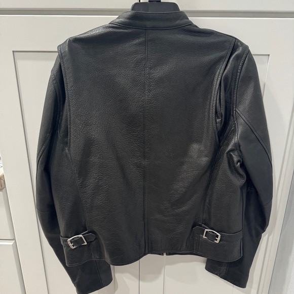 Gap Leather Moto Jacket - Size XL - Picture 4 of 4